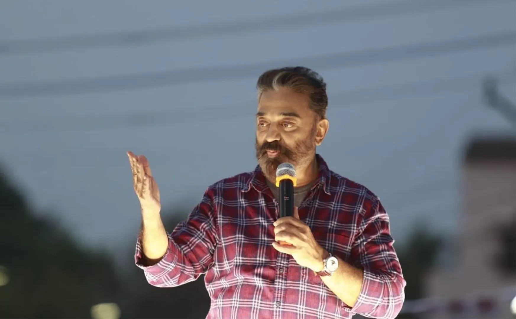 makkal needhi maiam president and actor kamalhaasan 